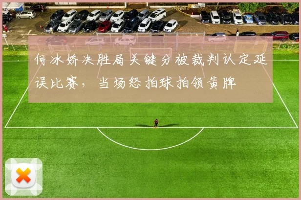 何冰娇决胜局关键分被裁判认定延误比赛,当场怒拍球拍领黄牌